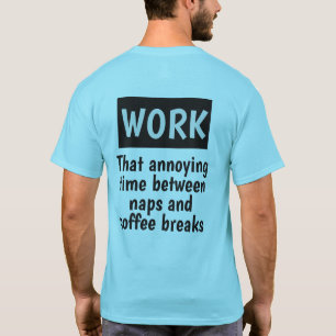 Nome personalizado engraçado Camisas de trabalho 