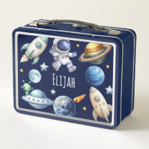 Nome personalizado Espaço do astronauta de volta à