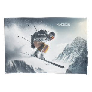 Nome Personalizado - esquiador Mountain