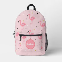 Nome Personalizado Flamingo Amor Cor Rosa
