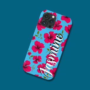 Nome Personalizado Flor Tropical Negrito - Capa de
