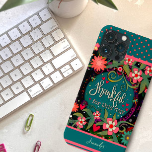 Nome Personalizado Floral Moderno de Cotação Graça