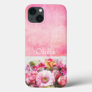 Nome Personalizado Fluxo de Aquarela