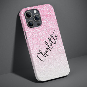 Nome Personalizado Girly Chic Girly Glitter Modern