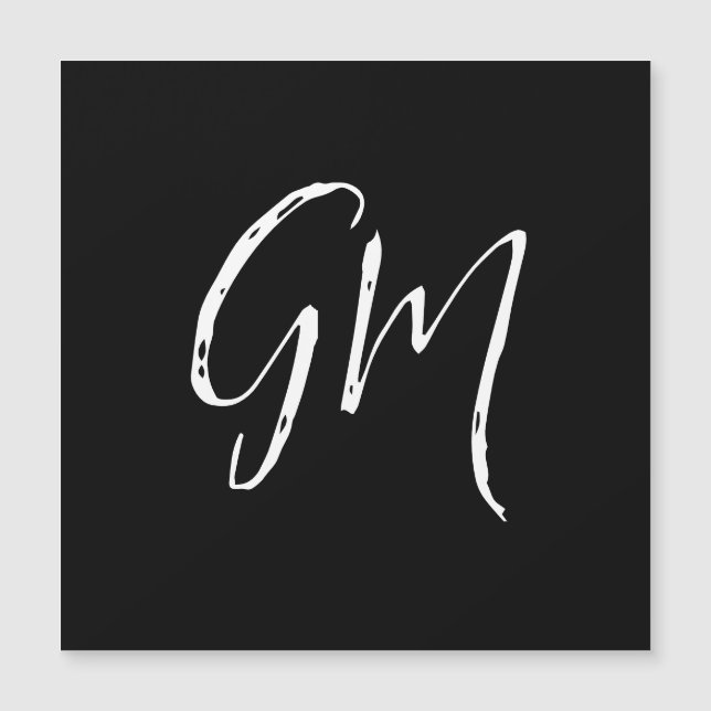 Nome personalizado Iniciais personalizados com dua (Frente)