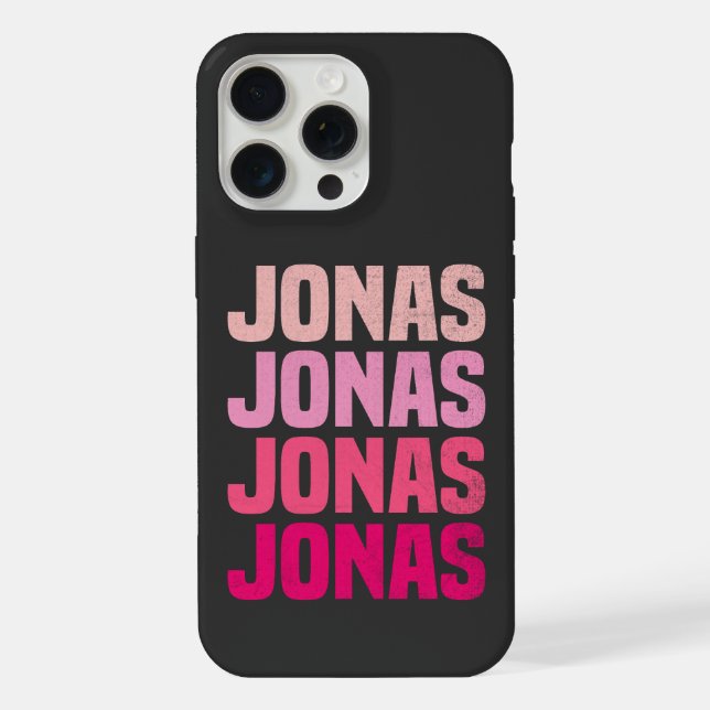 Nome Personalizado Jonas I Love Jonas (Verso)