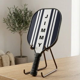 Nome Personalizado Listras Azul Marinho