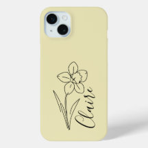 Nome personalizado March daffodil Birth Flower