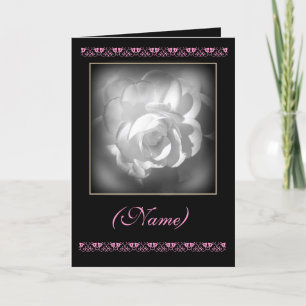 NOME PERSONALIZADO Matriz de Honra Convite White R