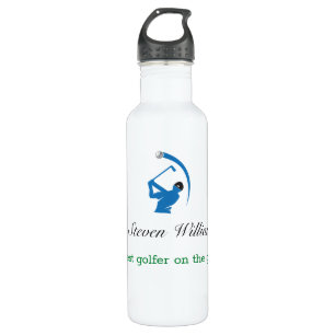 Nome Personalizado Melhor Garrafa de Água Golfer