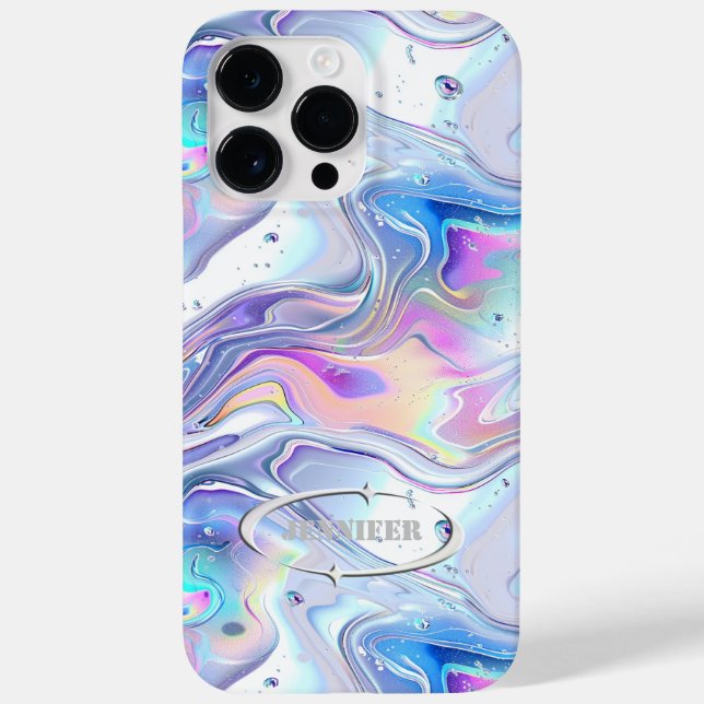 Nome Personalizado Metálico Futurístico 2YK (Verso)