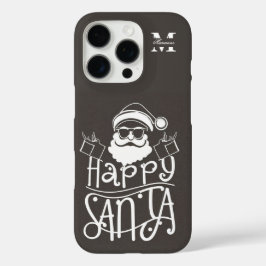 Nome personalizado mínimo de Natal e inicial