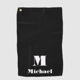 Nome Personalizado Moderno Cor Sólido Inicial Pret