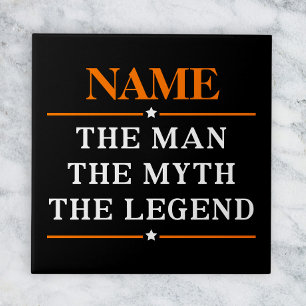 Nome Personalizado O Homem O Mito A Legenda