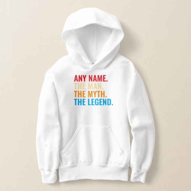 Nome Personalizado O Homem O Mito O Retro Da Legen (Postura )