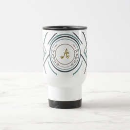Nome Personalizado ou Caneca de Viagem Inicial – P