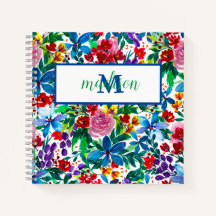 Nome Personalizado Phoebe Watercolor Floral