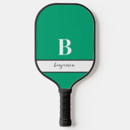 Nome Personalizado Pílula Verde de Monograma em Br
