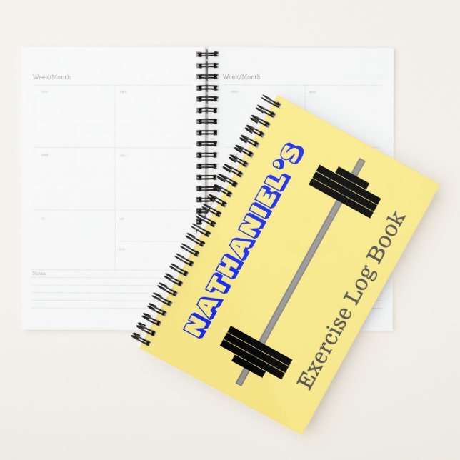 Nome Personalizado + Planejador Barbell (Exibição)