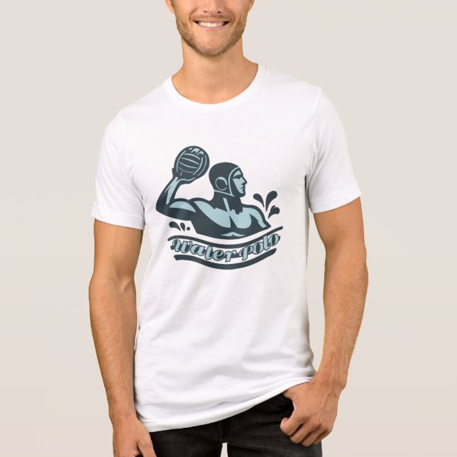 Nome Personalizado Pólo Aquático (Frente)