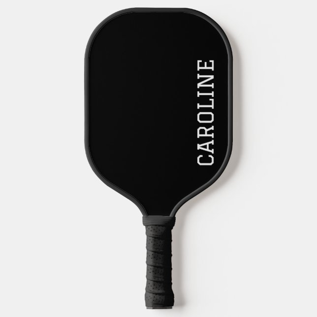 Nome Personalizado Preto Minimalista (Front)