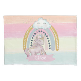 Nome Personalizado 🦄 Rainbow Unicorn Girl