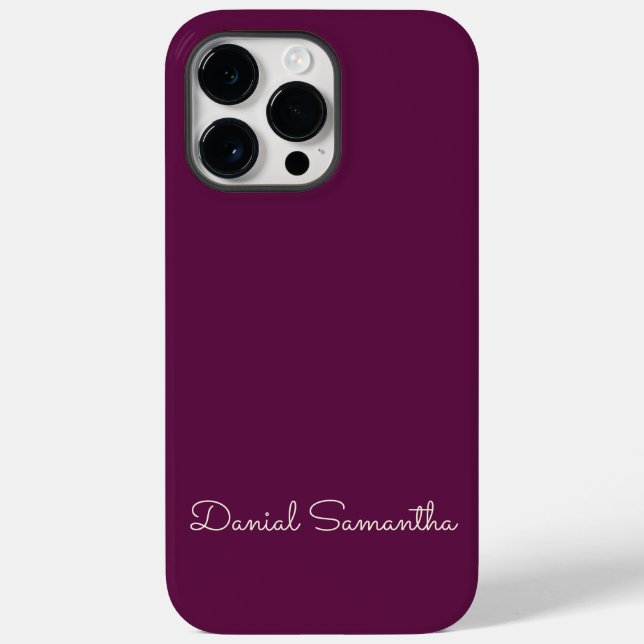 Nome Personalizado Rich Purpule Personalizado (Verso)