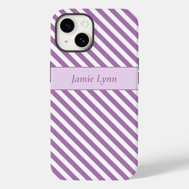 Nome Personalizado Rotas Roxas/Brancas (Verso)