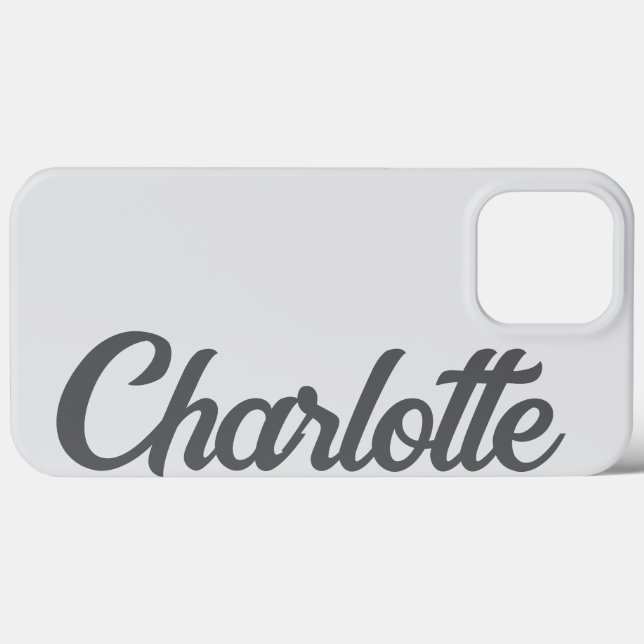 Nome Personalizado Simples Moderno Minimalista Fel (Verso (horizontal))