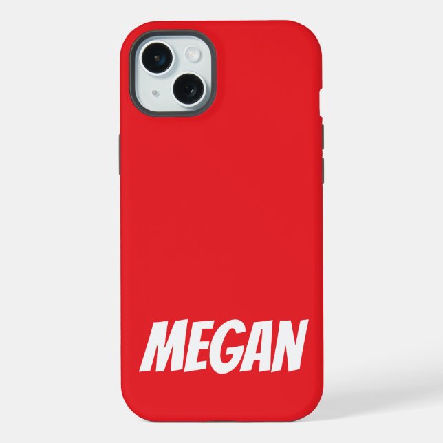 Nome Personalizado Simples Monograma Moderno e Ele (Verso)