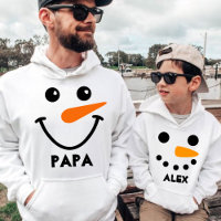 Nome Personalizado Snowman Correspondente Família