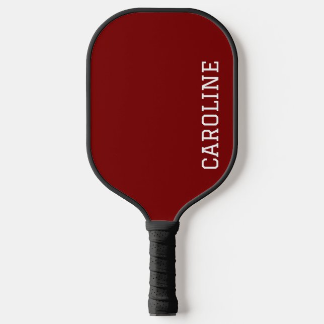 Nome Personalizado Vermelho Minimalista (Front)