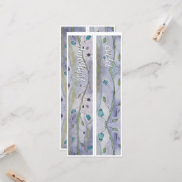 Nome Personalizado Whimsy Floral Dois Favoritos