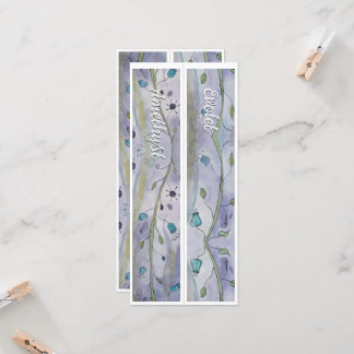 Nome Personalizado Whimsy Floral Dois Favoritos
