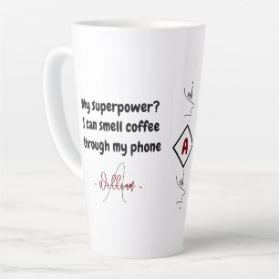 Nome Personalizado, Xícara de Café Espresso Grande