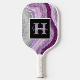 Nome Personalizável do Monograma de Agato Geográfi