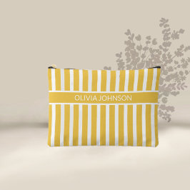 Nome Personalizável em Faixa Amarela de Verão