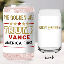 Nome, Presidente Trump 2025 A Idade do Ouro 16oz.
