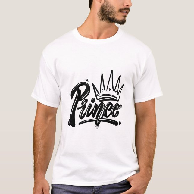 Nome Príncipe com Camisa Coroa (Frente)