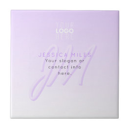 Nome profissional e Modelo de slogan | Puro claro