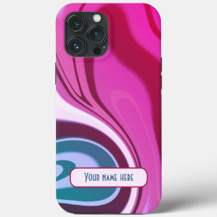 Nome rosa vibrante de Abstrato com distribuição co