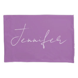 Nome Simples da Placa de Lavanda Elegante da Calig