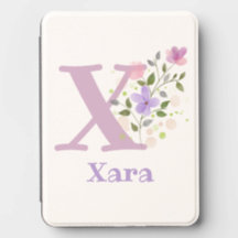 Nome Xara com um Desenho Floral