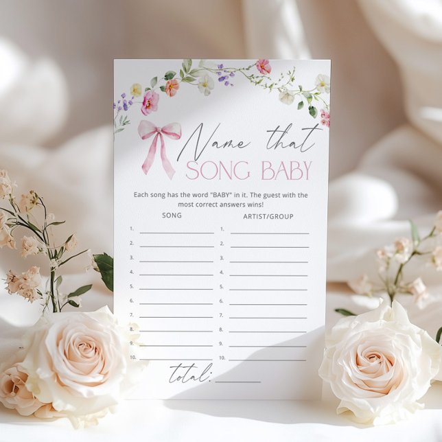 Nomeie esse jogo de chá de fraldas Song Baby Wildf (Criador carregado)