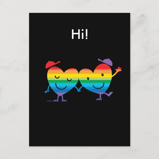 Nomeie o seu cartão postal (Frente)