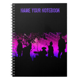 Nomeie seu caderno da banda