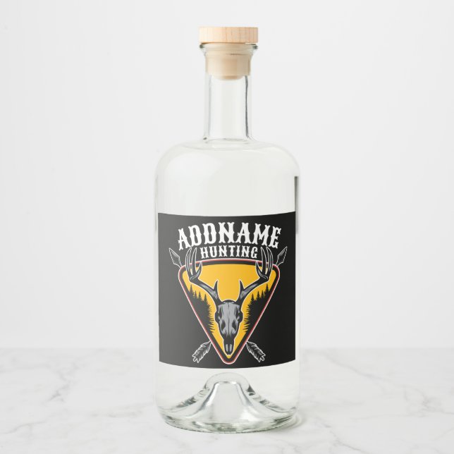 NOMES ADD Caçador de Elk Caveira Grandes Caçadores (Frente)