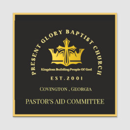 Nomes de etiqueta de Glória Apresente