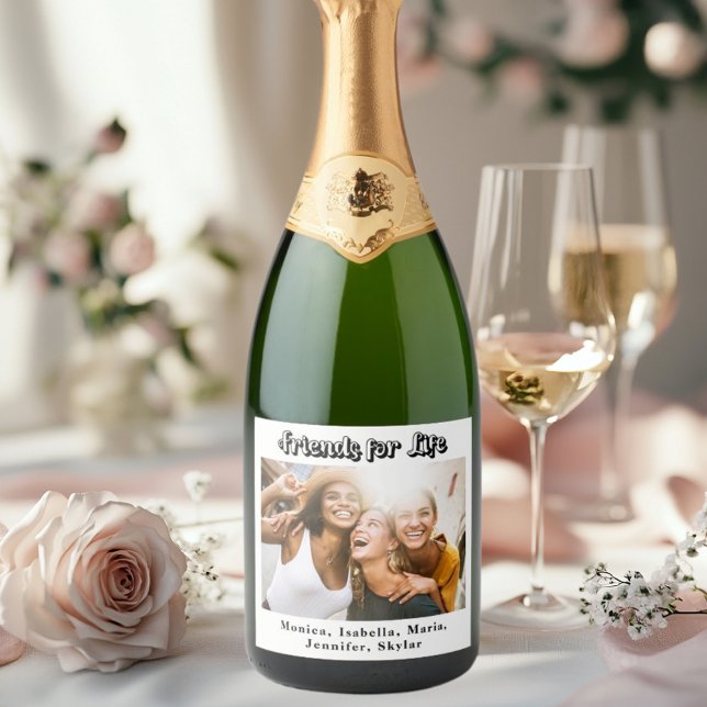 Nomes de fotos de melhores amigos festa simples mo (Criador carregado)