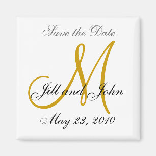 Nomes de imã salve a data, Iniciais Dourados